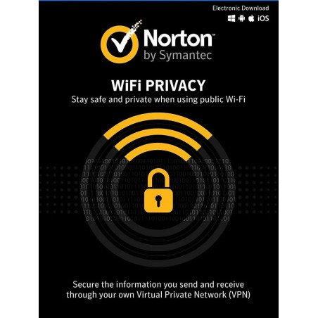Norton WIFI VPN Secure Privacy - 2 years - 10 devices - Spanish (Latin American)